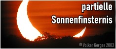 Partielle Sonnenfinsternis - 2003