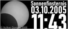 Sonnenfinsternis 2005