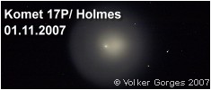 Komet 17P Holmes