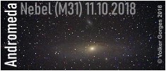 Andromeda Nebel M31