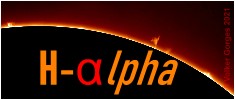 H-alpha Sonne