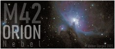 M42 Orion Nebel