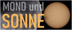 Mond und Sonne