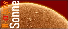 Sonne h-Alpha