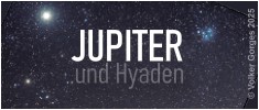Jupiter und Hyaden