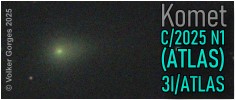 C/2025 N1 (ATLAS)/ 3I/ATLAS