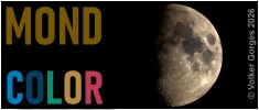 Mond in Farbe M�rz 2026