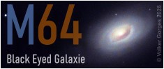 M64 Black Eyed Galaxie